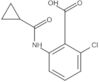 2-Chloro-6-[(cyclopropylcarbonyl)amino]benzoic acid