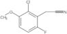 2-Chloro-6-fluoro-3-methoxybenzeneacetonitrile