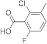 2-Chloro-6-fluoro-3-methylbenzoic acid