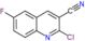 2-chloro-6-fluoro-quinoline-3-carbonitrile