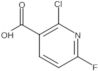 2-Chloro-6-fluoro-3-pyridinecarboxylic acid