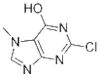 2-Chloro-1,7-dihydro-7-methyl-6H-purin-6-one