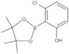 3-Chloro-2-(4,4,5,5-tetramethyl-1,3,2-dioxaborolan-2-yl)phenol