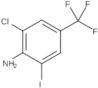 2-Chloro-6-iodo-4-(trifluoromethyl)benzenamine