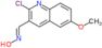 1-(2-chloro-6-methoxyquinolin-3-yl)-N-hydroxymethanimine