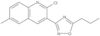 2-Chloro-6-methyl-3-(5-propyl-1,2,4-oxadiazol-3-yl)quinoline