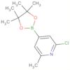 Pyridine,2-chloro-6-methyl-4-(4,4,5,5-tetramethyl-1,3,2-dioxaborolan-2-yl)-