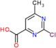 2-chloro-6-methylpyrimidine-4-carboxylic acid