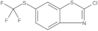 2-Chloro-6-[(trifluoromethyl)thio]benzothiazole