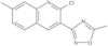 2-Chloro-7-methyl-3-(5-methyl-1,2,4-oxadiazol-3-yl)quinoline