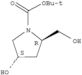 1-Pyrrolidinecarboxylicacid, 4-hydroxy-2-(hydroxymethyl)-, 1,1-dimethylethyl ester, (2R-trans)- (9CI)