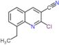 2-chloro-8-ethylquinoline-3-carbonitrile
