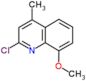 2-chloro-8-methoxy-4-methylquinoline