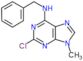 2-Chloro-9-methyl-N-(phenylmethyl)-9H-purin-6-amine