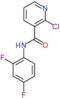 2-chloro-N-(2,4-difluorophenyl)pyridine-3-carboxamide