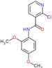 2-chloro-N-(2,4-dimethoxyphenyl)pyridine-3-carboxamide