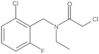 2-Chloro-N-[(2-chloro-6-fluorophenyl)methyl]-N-ethylacetamide