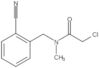 2-Chloro-N-[(2-cyanophenyl)methyl]-N-methylacetamide