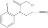 2-Chloro-N-(2-cyanoethyl)-N-(2-fluorophenyl)acetamide