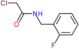 2-chloro-N-(2-fluorobenzyl)acetamide