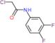 2-chloro-N-(3,4-difluorophenyl)acetamide