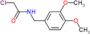 2-chloro-N-(3,4-dimethoxybenzyl)acetamide