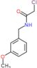 2-chloro-N-(3-methoxybenzyl)acetamide