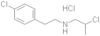 Benzeneethanamine, 4-chloro-N-(2-chloropropyl)-, hydrochloride (1:1)