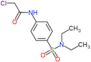 2-chloro-N-[4-(diethylsulfamoyl)phenyl]acetamide