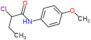 2-chloro-N-(4-methoxyphenyl)butanamide