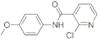 2-Chloro-N-(4-methoxyphenyl)-3-pyridinecarboxamide