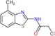 2-chloro-N-(4-methyl-1,3-benzothiazol-2-yl)acetamide