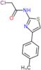 2-chloro-N-[4-(4-methylphenyl)-1,3-thiazol-2-yl]acetamide