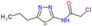 2-chloro-N-(5-propyl-1,3,4-thiadiazol-2-yl)acetamide