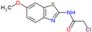 2-chloro-N-(6-methoxy-1,3-benzothiazol-2-yl)acetamide