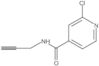 2-Chloro-N-2-propyn-1-yl-4-pyridinecarboxamide