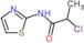 2-chloro-N-(1,3-thiazol-2-yl)propanamide