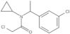 2-chlor-N-[1-(3-chlorphenyl)ethyl]-N-cyclopropylacetamid