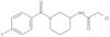 2-Chloro-N-[1-(4-fluorobenzoyl)-3-piperidinyl]acetamide