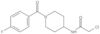 2-Chloro-N-[1-(4-fluorobenzoyl)-4-piperidinyl]acetamide