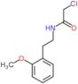 2-chloro-N-[2-(2-methoxyphenyl)ethyl]acetamide