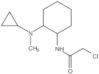 2-chlor-N-[2-(cyclopropylmethylamino) cyclohexyl]acetamid