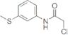 N1-[3-(methylthio)phenyl]-2-chloroacetamide