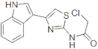 2-CHLORO-N-[4-(1H-INDOL-3-YL)-1,3-THIAZOL-2-YL]ACETAMIDE