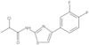 2-Chloro-N-[4-(3,4-difluorophenyl)-2-thiazolyl]propanamide