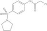 2-Chloro-N-[4-(1-pyrrolidinylsulfonyl)phenyl]acetamide