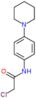 2-chloro-N-[4-(piperidin-1-yl)phenyl]acetamide