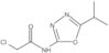 2-Chloro-N-[5-(1-methylethyl)-1,3,4-oxadiazol-2-yl]acetamide