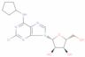 2-chloro-N6-cyclopentyladenosine