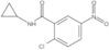 2-Chloro-N-cyclopropyl-5-nitrobenzamide